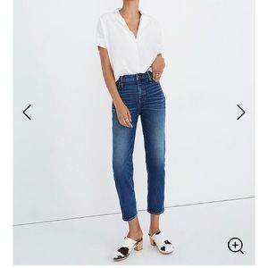 New pair - Madewell Mid-rise Classic Straight Jean size 29